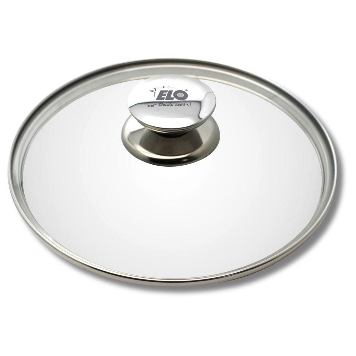 ELO Couvercle de cuisson 16 cm avec poignée en inox Galant Elo