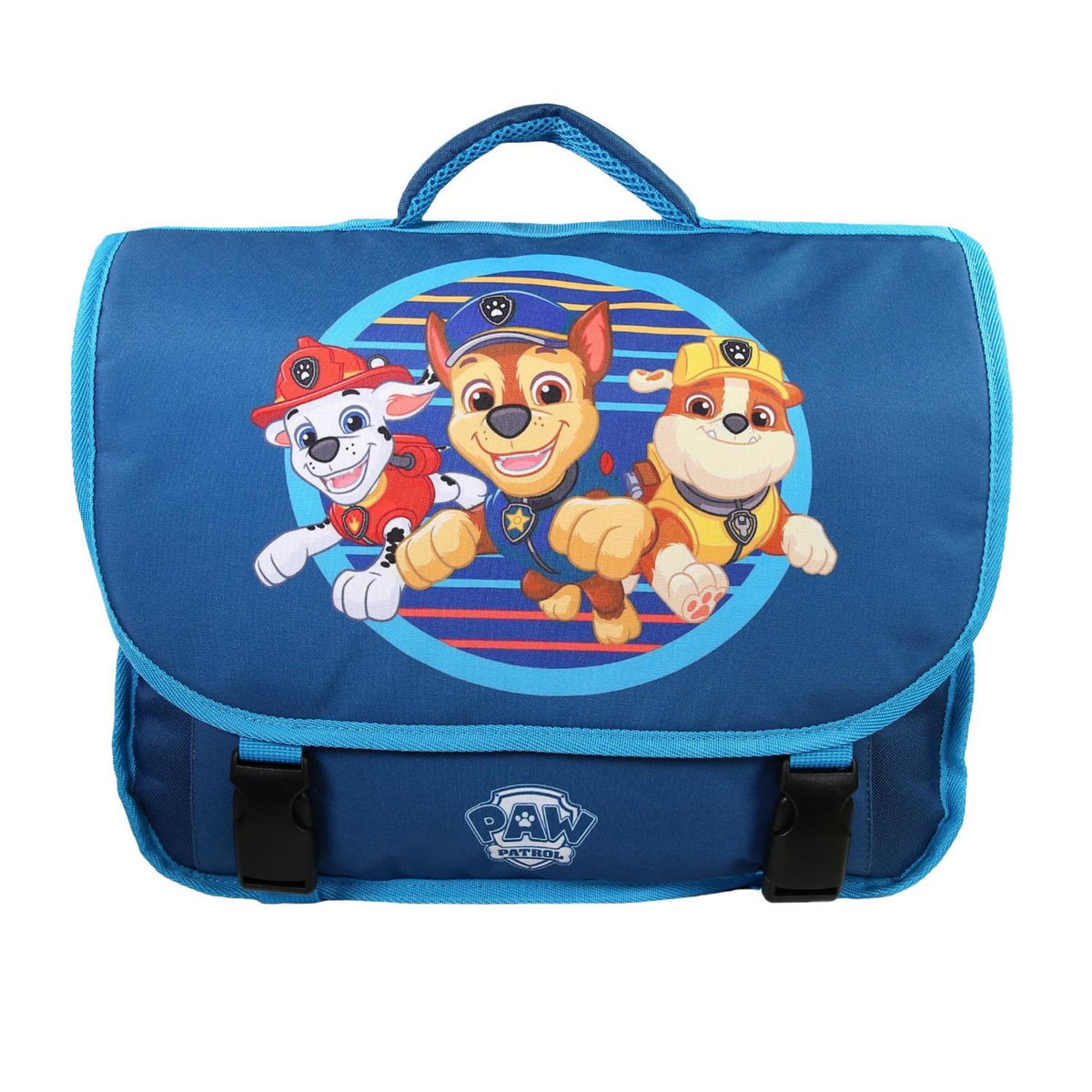 Bagtrotter Cartable Scolaire Primaire 38cm Pat'Patrouille  Bleu  2 Compartiments - Bagtrotter