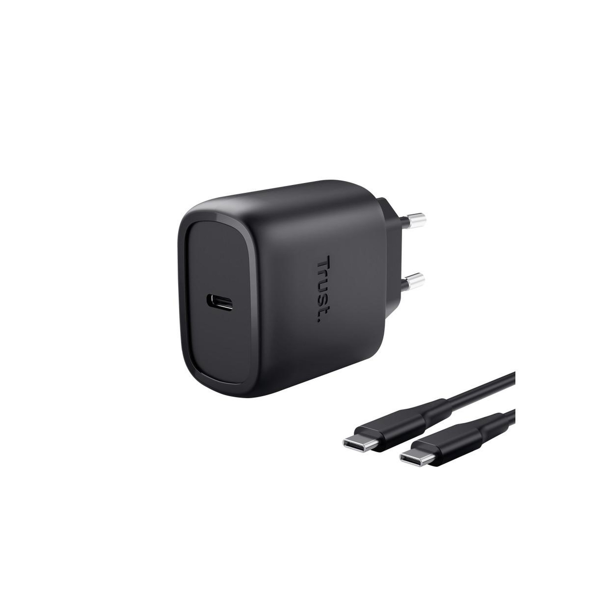Voir la diapositive 2 : Trust Trust maxo 45w universel noir secteur charge rapide intérieure