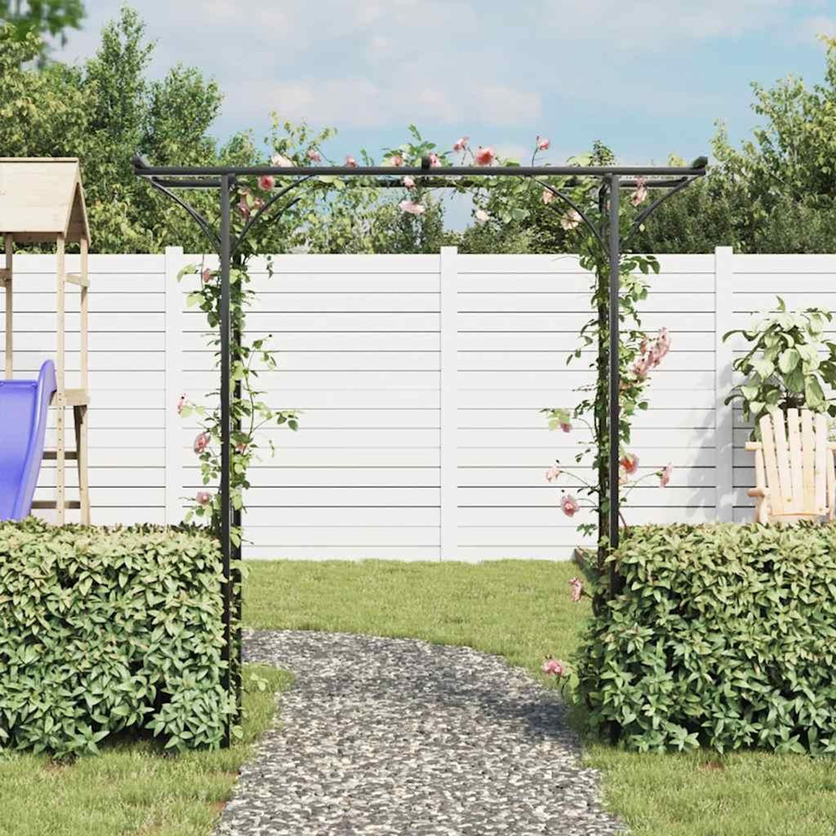 VIDAXL Arche de jardin 200x52x204 cm