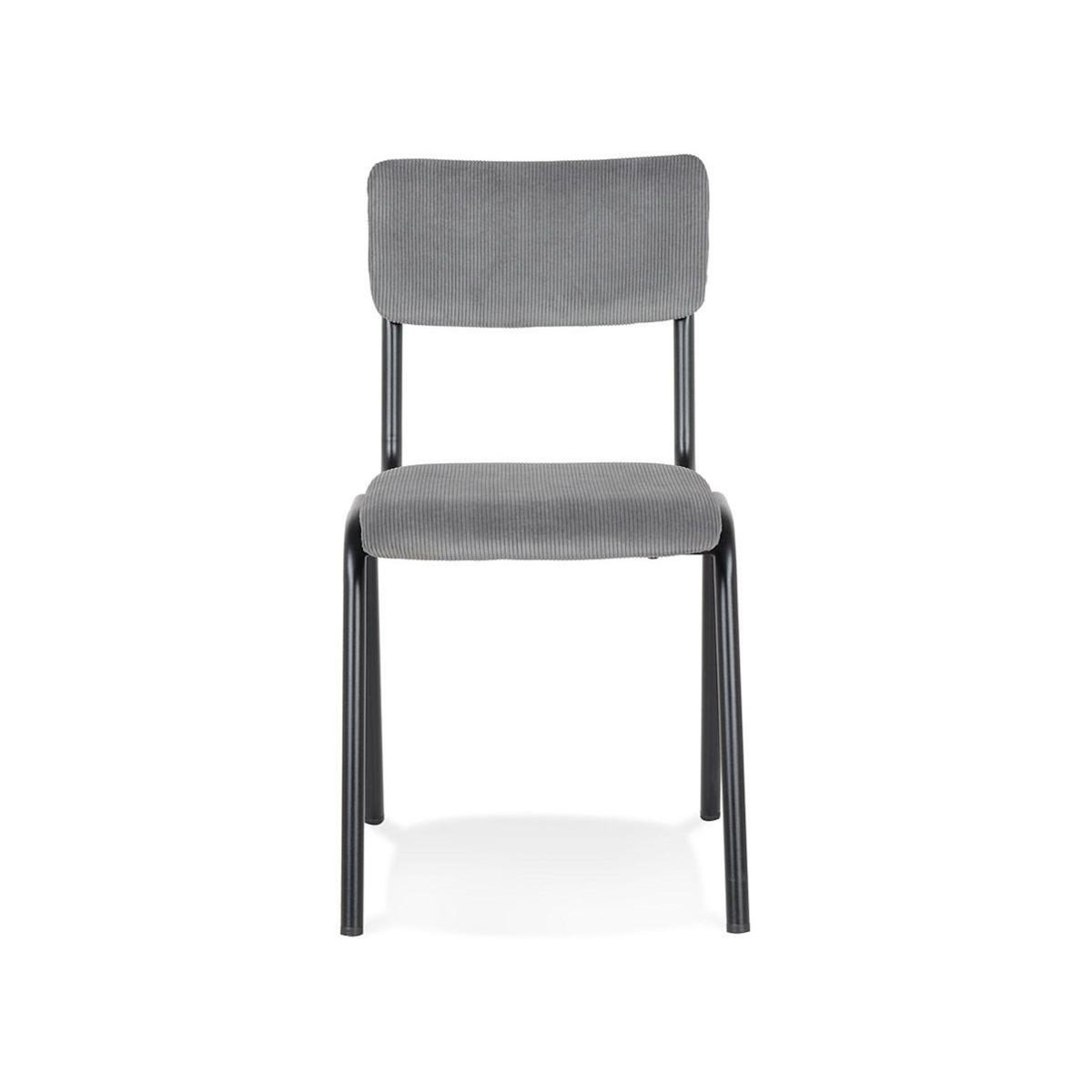 Paris Prix Chaise Design Vintage  Fortuna  83cm Gris
