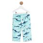 Voir la diapositive 1 : IN EXTENSO Bermuda twill requins garçon