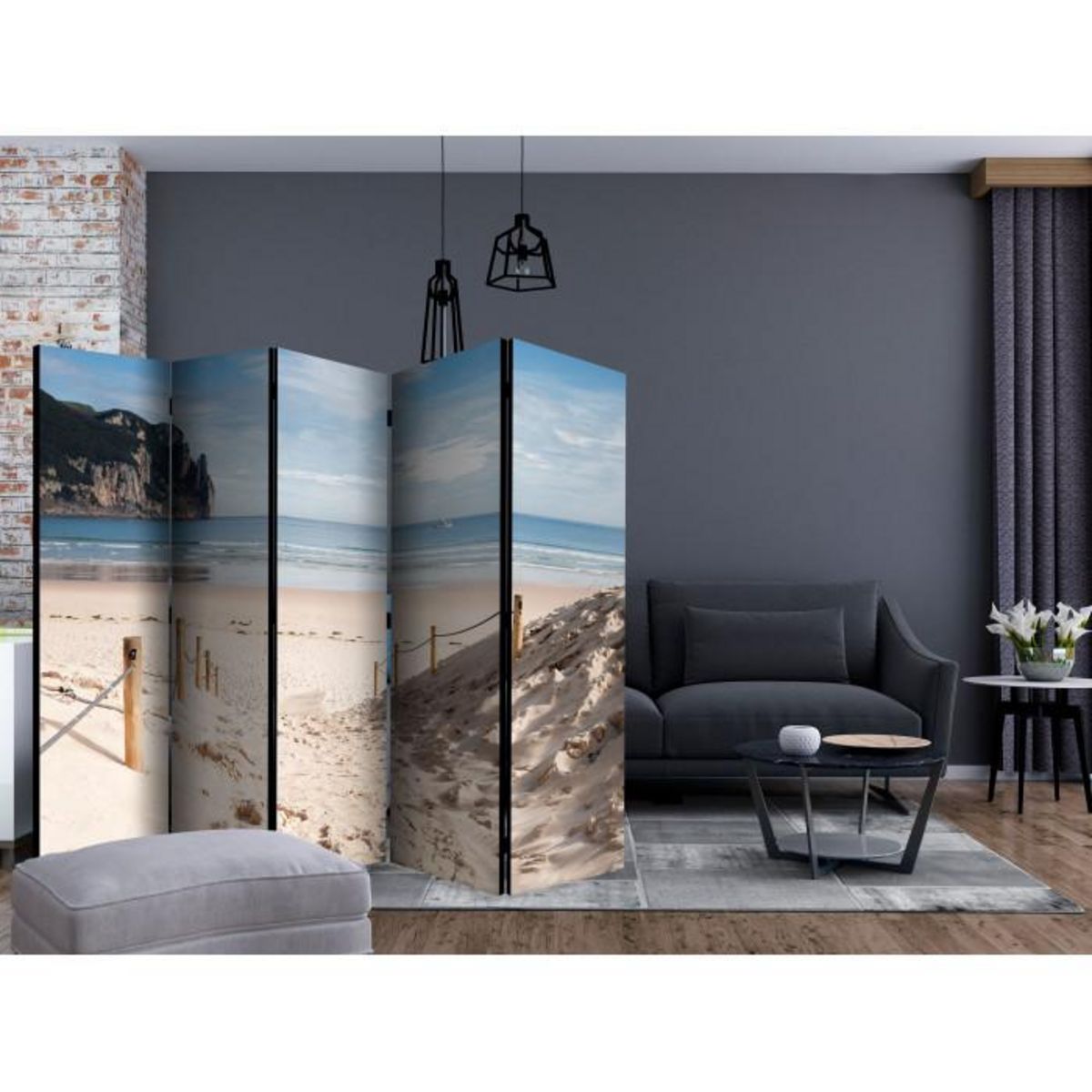 Paris Prix Paravent 5 Volets  Hot July  172x225cm