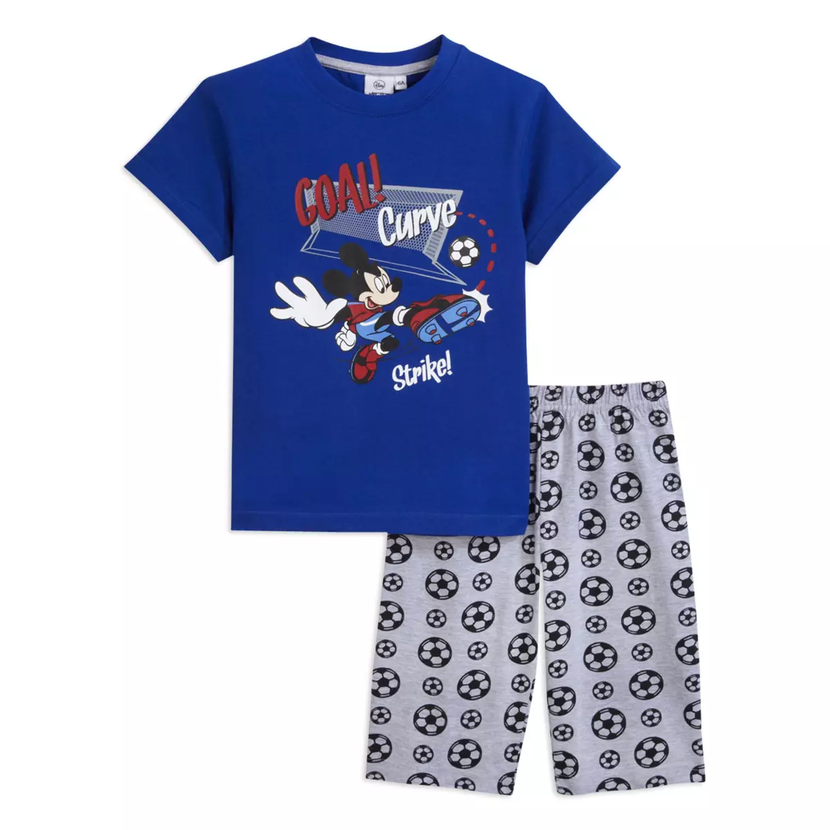 MICKEY Pyjashort Mickey garçon du 2 au 8 ans Disney