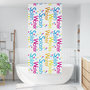 Voir la diapositive 2 : VIDAXL Store enrouleur de douche 110x240 cm largeur du tissu 106 cm
