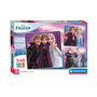 Voir la diapositive 1 : CLEMENTONI Clementoni Jigsaw Puzzle Super Color Square Disney Frozen, 3x4 25306