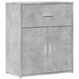 Voir la diapositive 2 : VIDAXL Buffet gris beton 60x31x70 cm bois d'ingenierie
