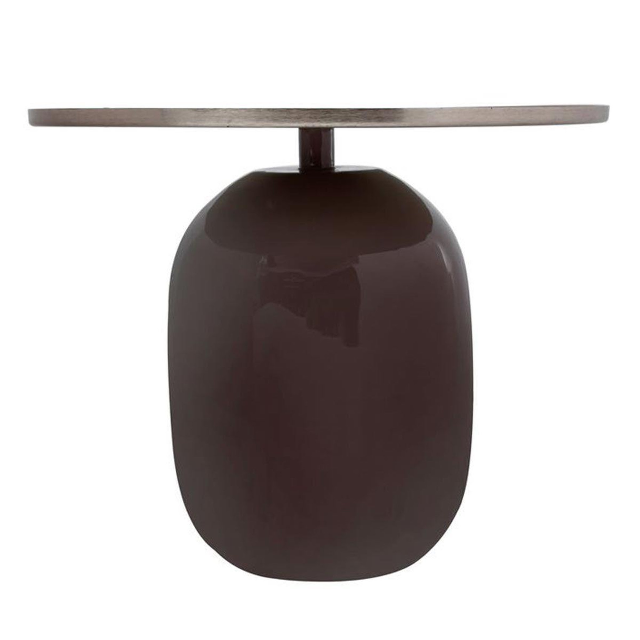 Paris Prix Table d'appoint design  lucile  51cm gris