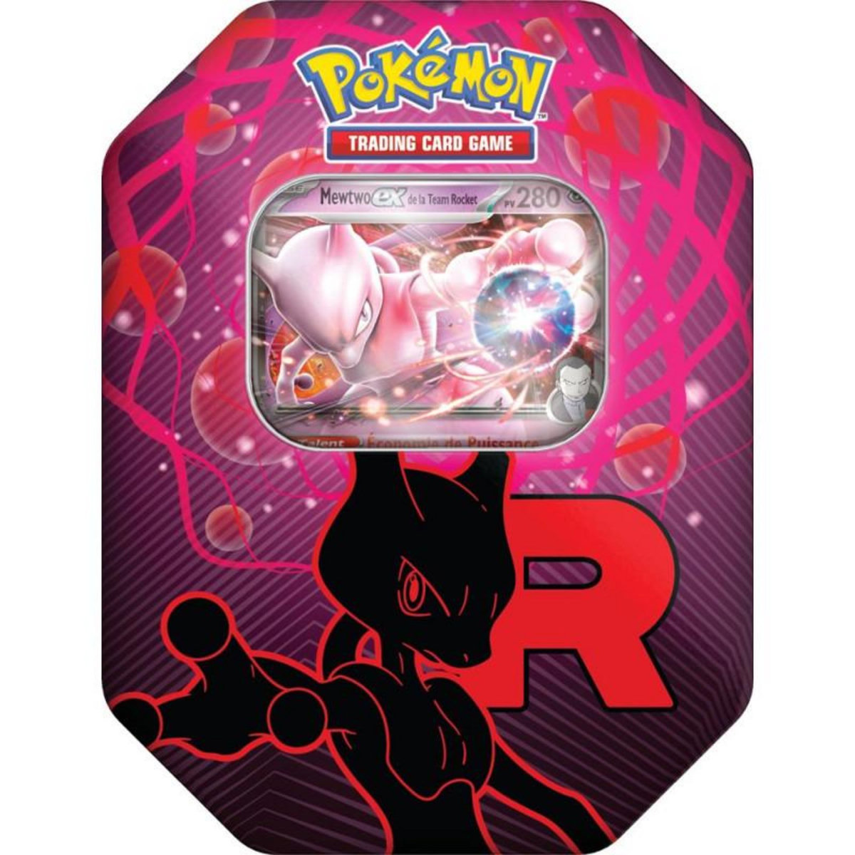 Pokemon Carte à collectionner Pokémon Pokébox Q3 Mewtwo ex de la Team Rocket 2025