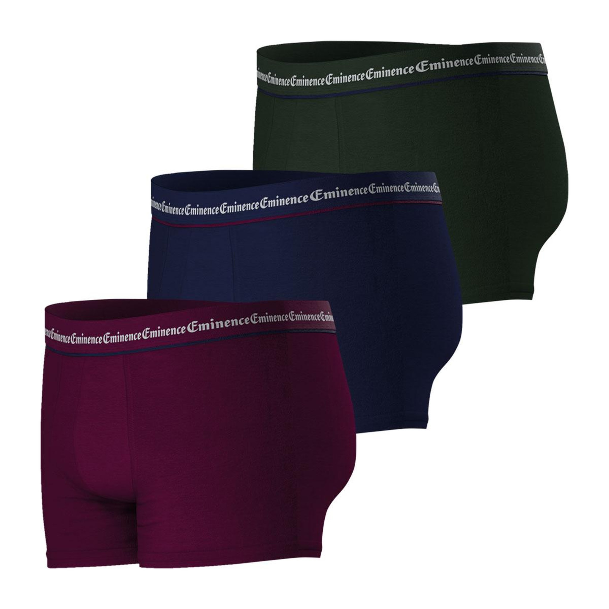 Voir la diapositive 3 : Eminence Lot de 3 boxers homme Business