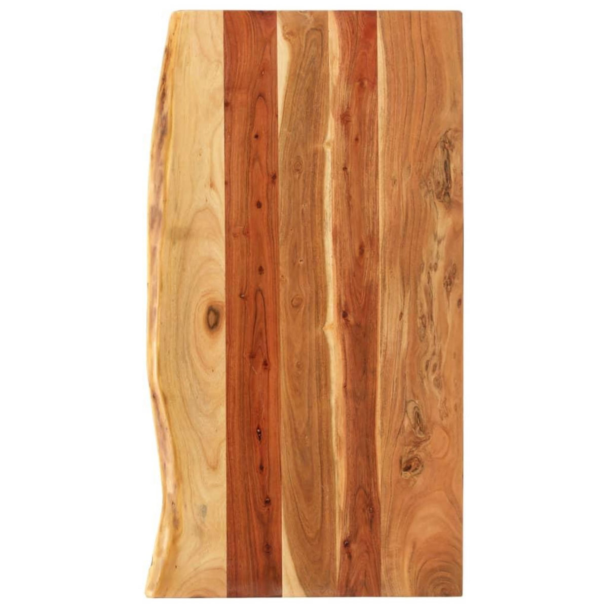 VIDAXL Dessus de meuble-lavabo de salle de bain Acacia 100x52x2,5 cm