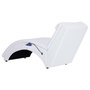 Voir la diapositive 4 : VIDAXL Chaise longue de massage avec oreiller Blanc Similicuir