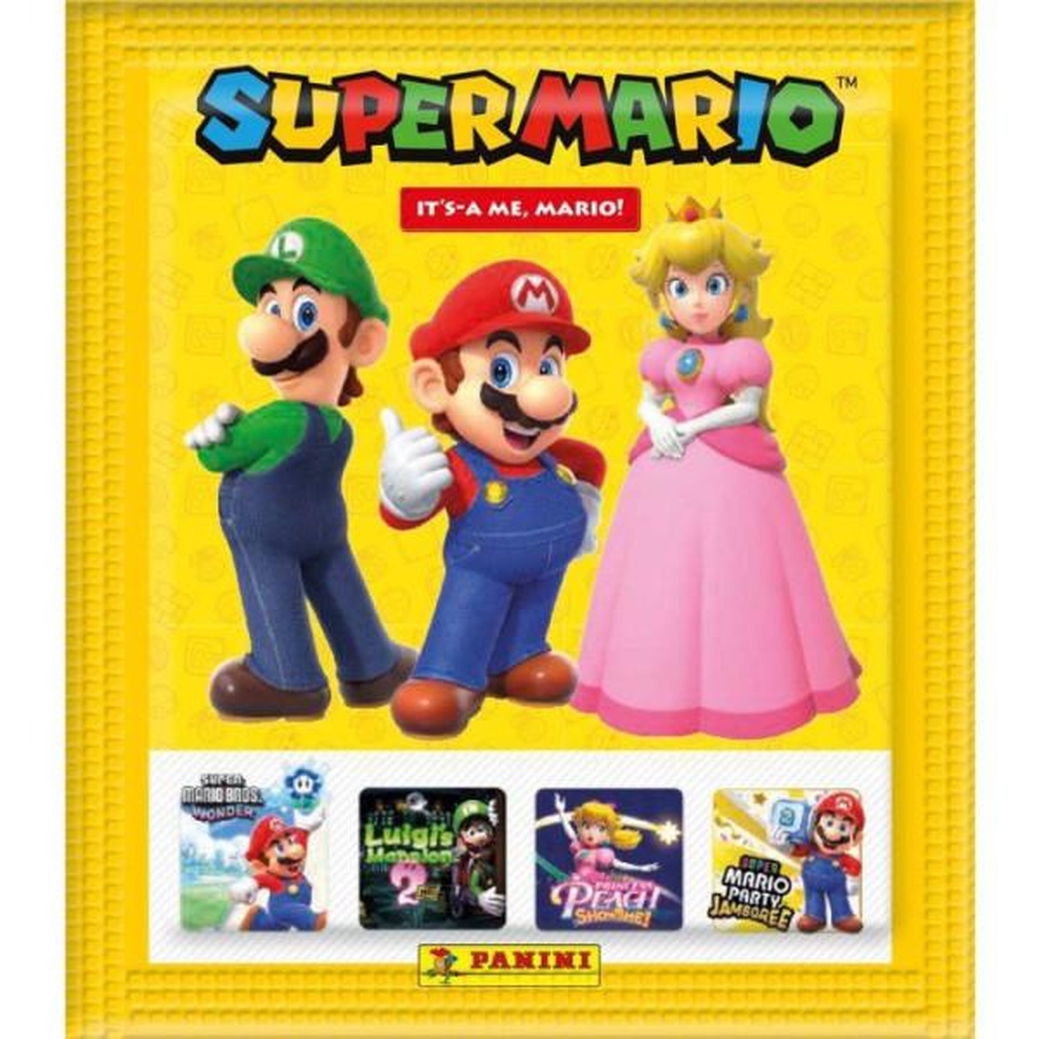 Voir la diapositive 2 : Panini Carte à collectionner Panini Super Mario 2 Album + 3 pochettes + Carte EL