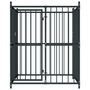 Voir la diapositive 2 : VIDAXL Chenil exterieur pour chiens 120 x 120 x 150 cm