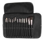 Voir la diapositive 3 : Paris Prix Trousse à Maquillage  15 Pinceaux  23cm Noir