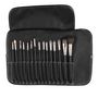 Voir la diapositive 3 : Paris Prix Trousse à Maquillage  15 Pinceaux  23cm Noir