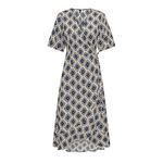 Only Robe longue /Blanc/Noir Femme Only Leah. Coloris disponibles : Bleu