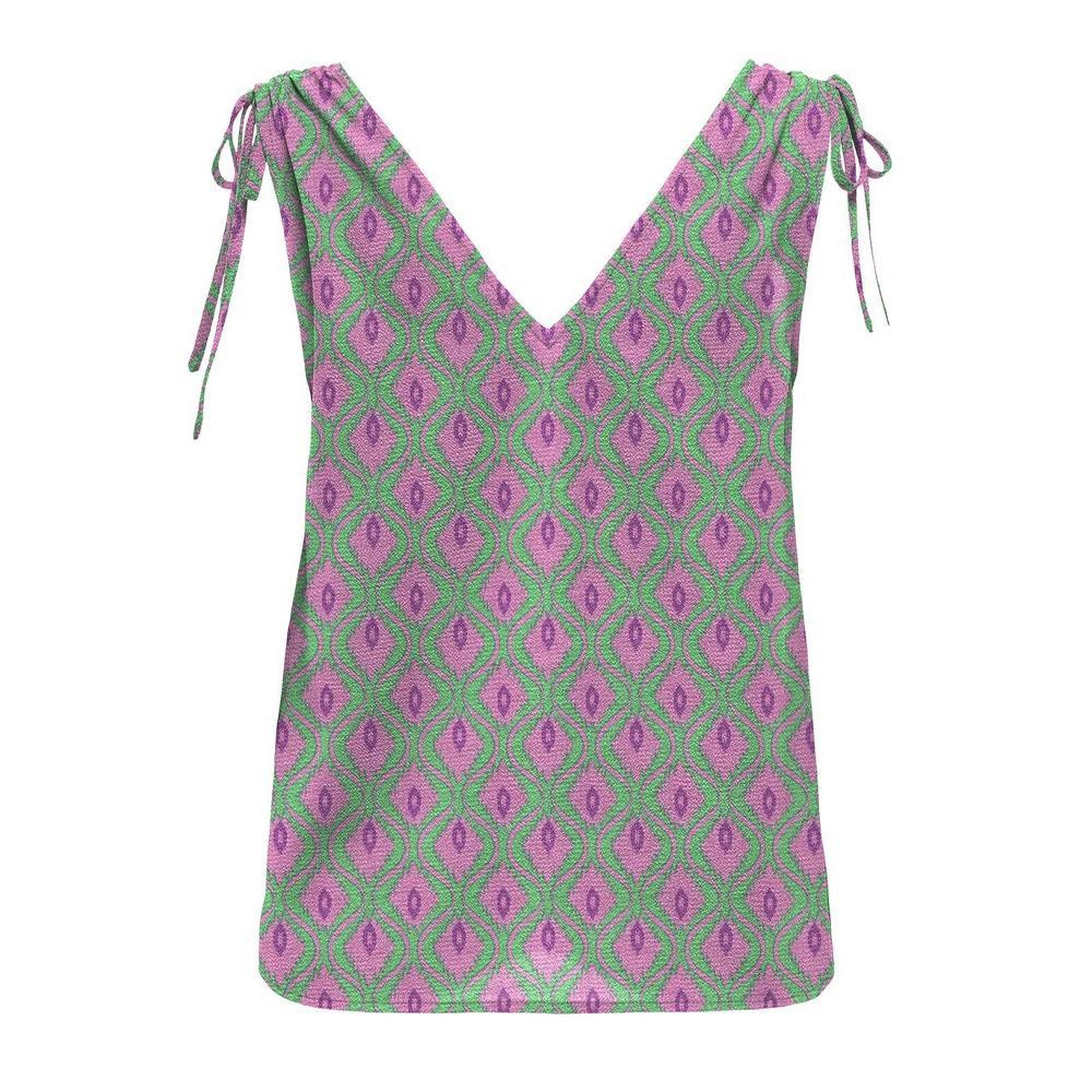 Voir la diapositive 2 : Only Top Vert Femme Only Ruching