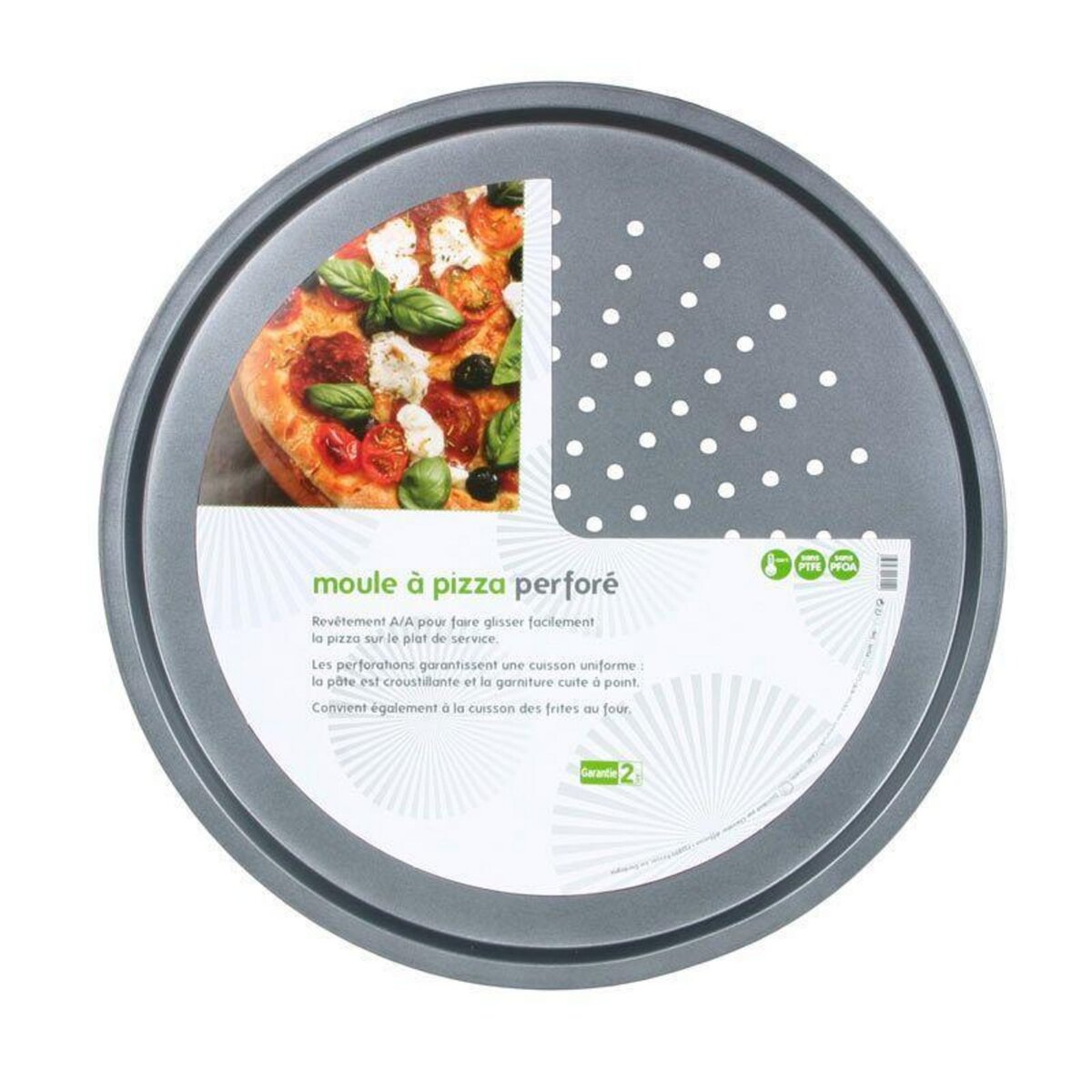 Chevalier Diffusion Plateau à pizza perforé