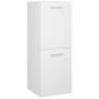 Voir la diapositive 2 : VIDAXL Armoire de salle de bain Blanc 30x30x80 cm Bois d'ingenierie