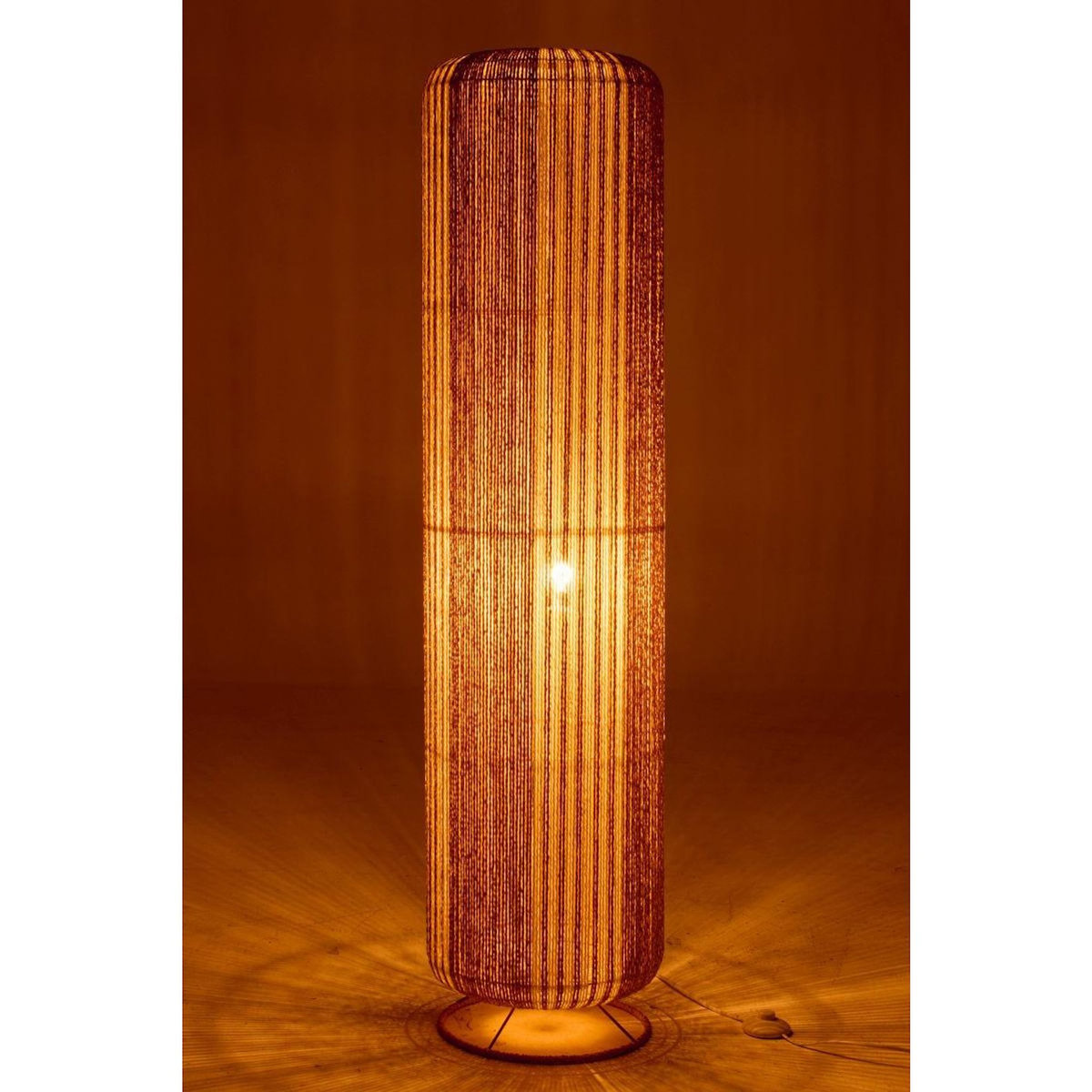 Paris Prix Lampadaire Corde  Chase  138cm Blanc & Naturel