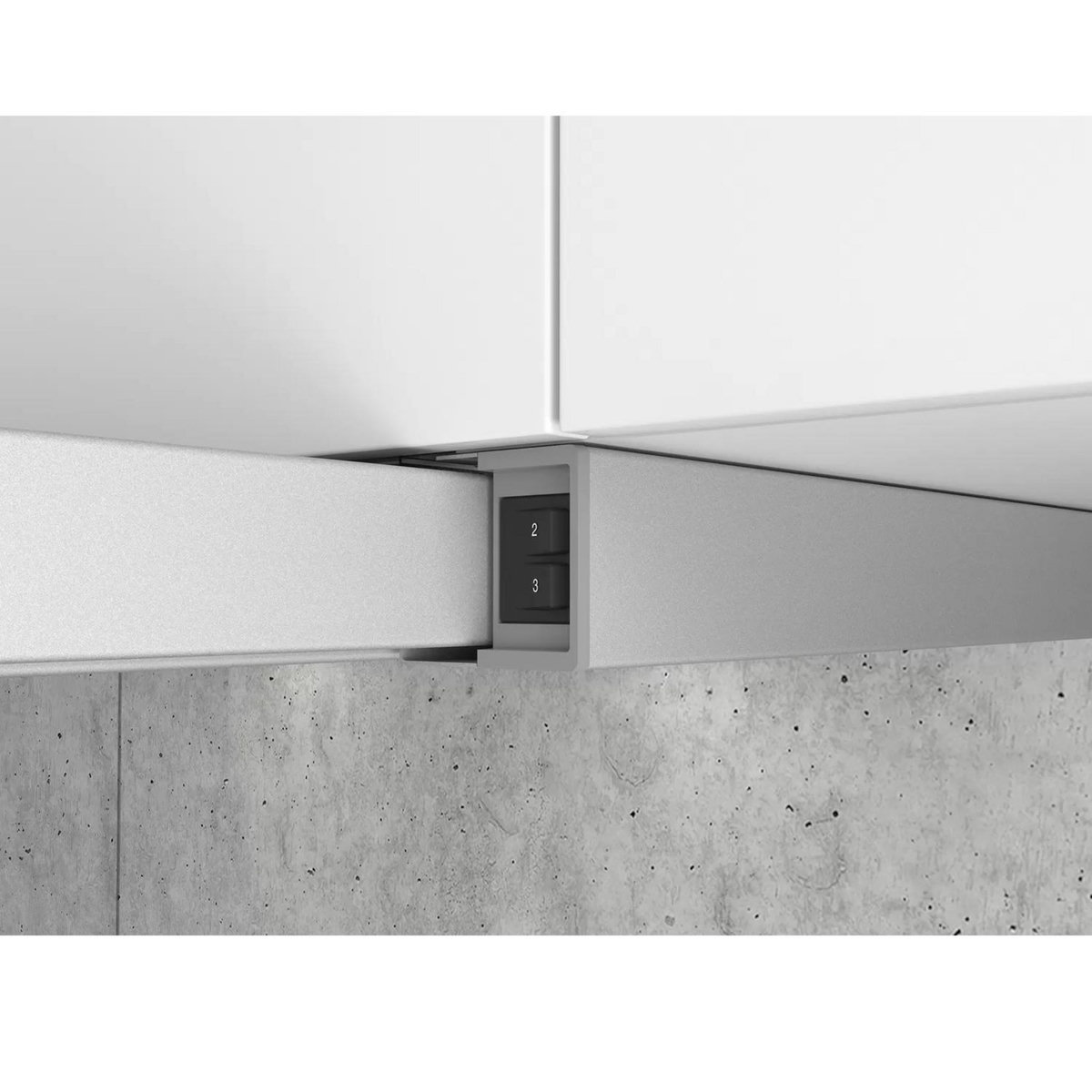 Siemens Hotte télescopique 60cm 389m³/h argent métallisé - li64mb521