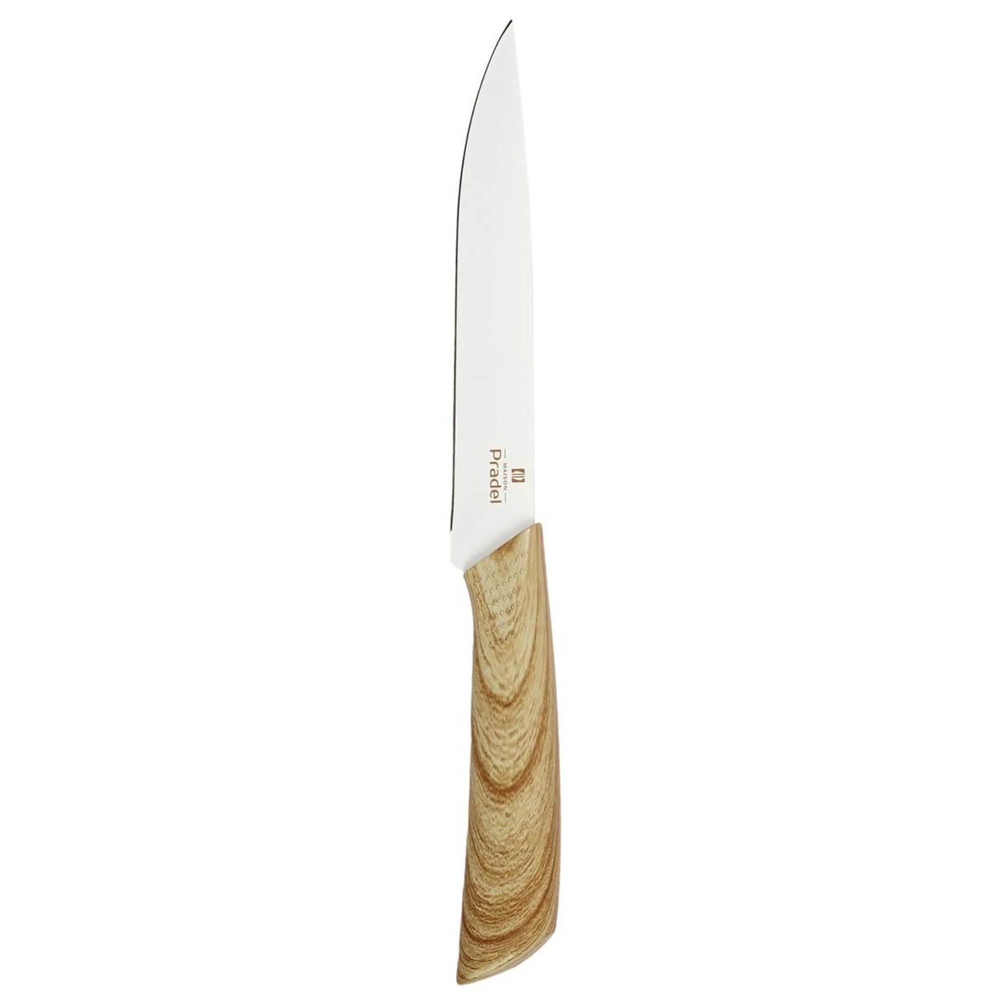 Voir la diapositive 1 : COOK CONCEPT Couteau Revêtement Anti-Adhésif  Lame  25cm Beige