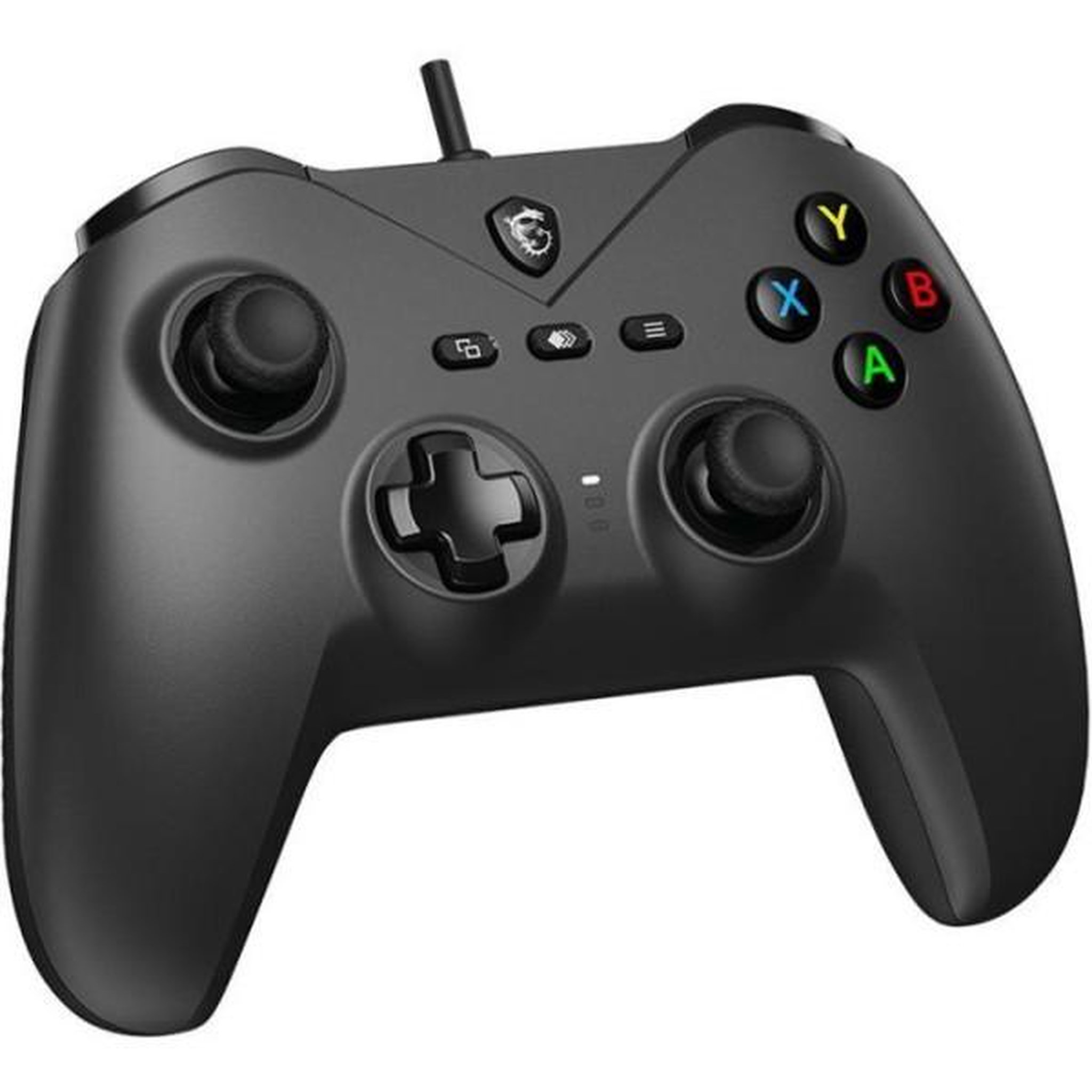 Voir la diapositive 2 : MSI Manette de jeu - PC - FORCE GC200 - Filaire - Noir - MSI