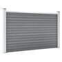 Voir la diapositive 3 : VIDAXL Cloture de jardin WPC 353x106 cm Gris
