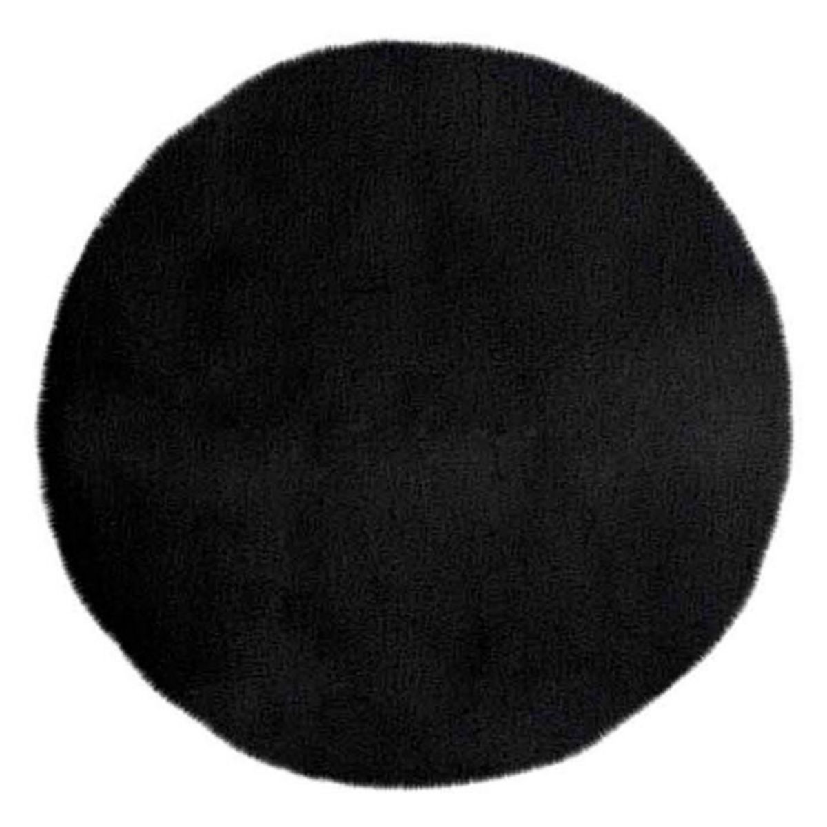 Paris Prix Tapis de Bain Fait à la Main  Rabbit  100cm Gris Foncé