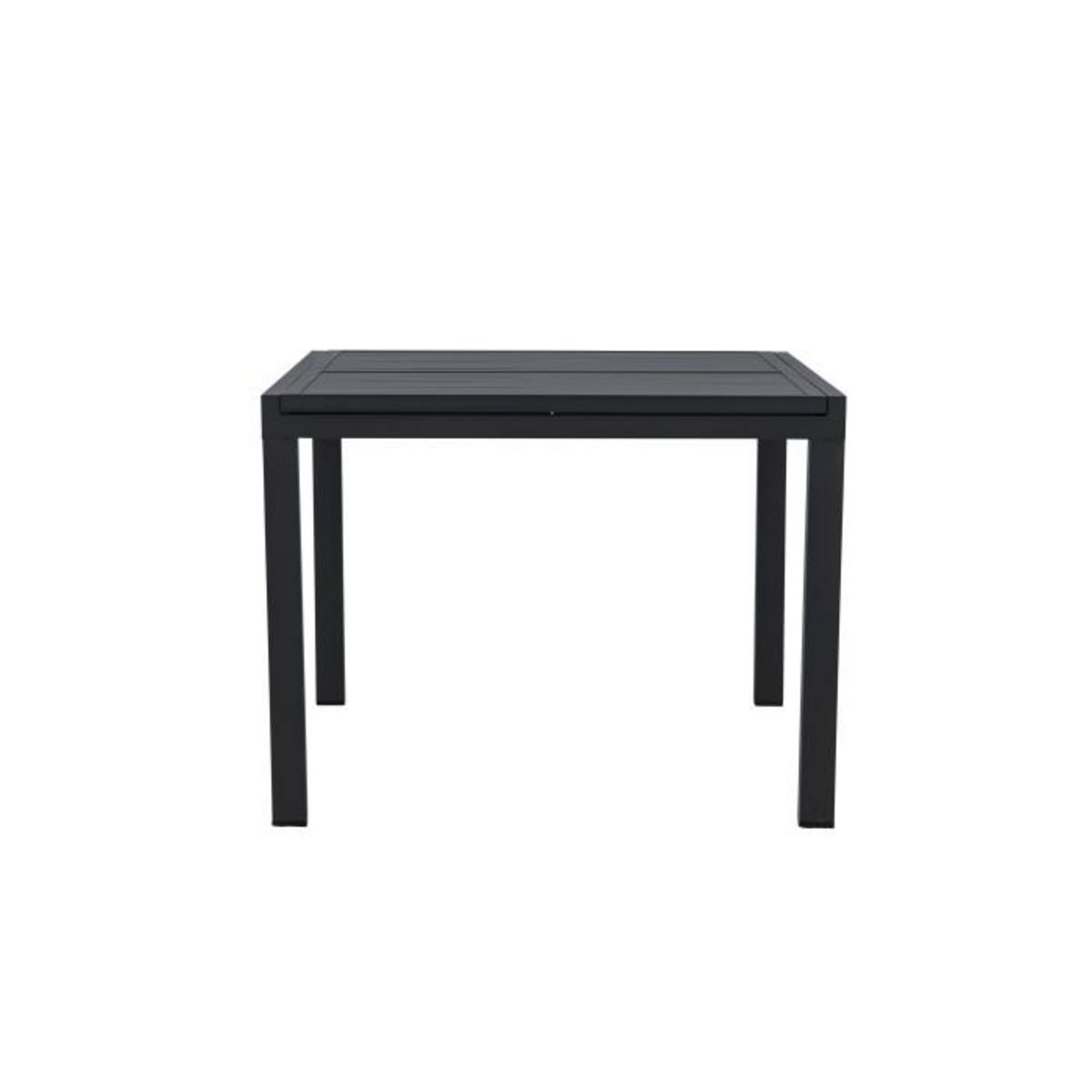 Paris Prix Table de Jardin Extensible  Capo  160-240cm Noir