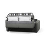 Voir la diapositive 8 : Canapé convertible système couchage express matelas 160x200 13cm 3 places en tissu  DYLAN 