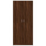Voir la diapositive 3 : VIDAXL Garde-robe Chene marron 80x52x180 cm Bois d'ingenierie