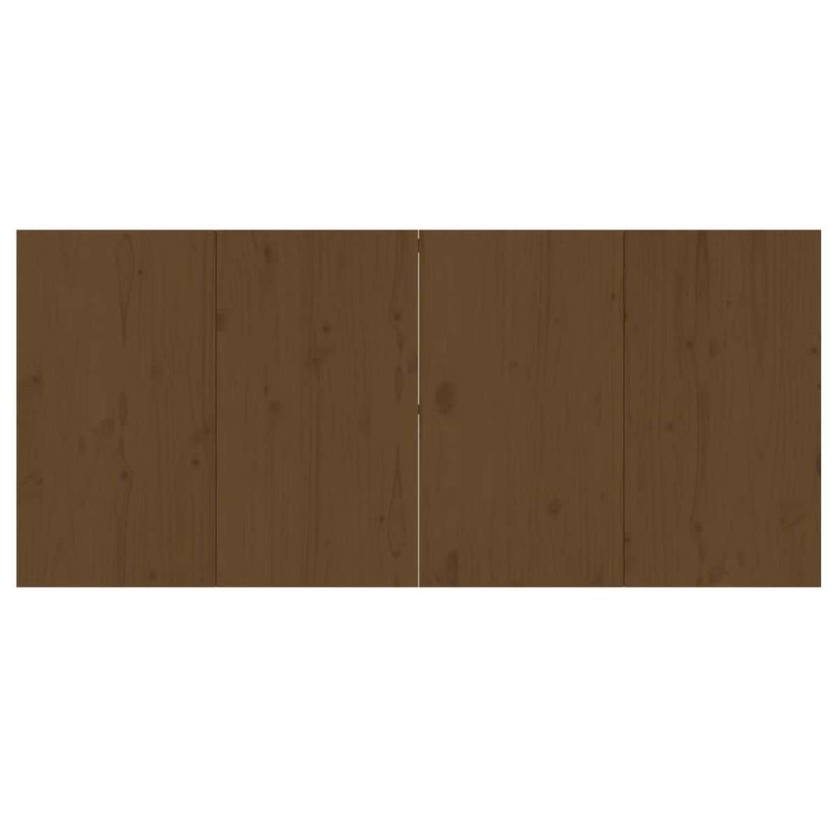 VIDAXL Table de bar Marron miel 180x80x110 cm Bois massif de pin