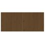 Voir la diapositive 5 : VIDAXL Table de bar Marron miel 180x80x110 cm Bois massif de pin