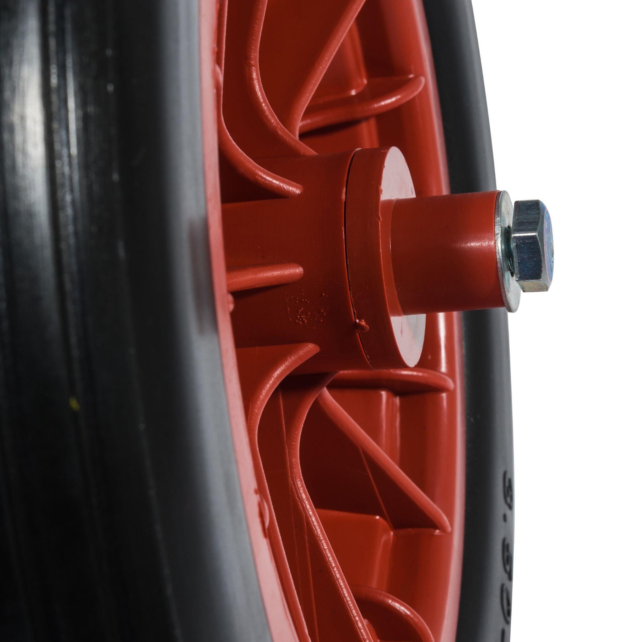 Voir la diapositive 5 : WERKAPRO Axe de roue avec écrous - flasques Ø16mm