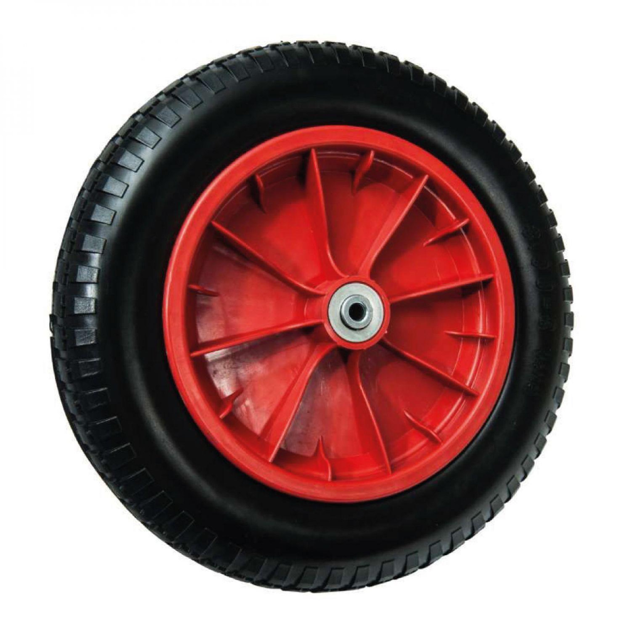 LINXOR Roue gonflable pour brouette - 33 x 8.5 cm - Axe 10 mm
