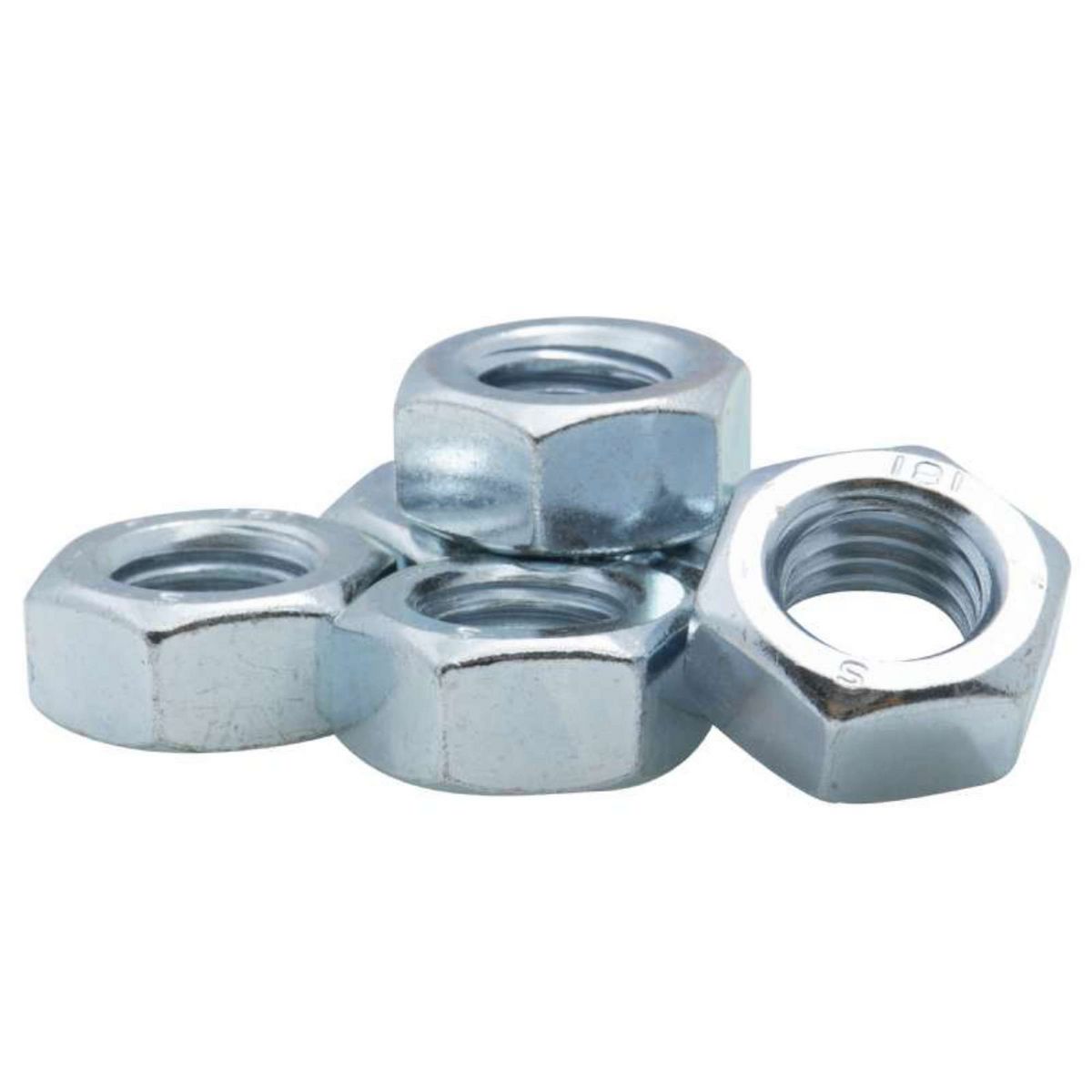  Écrou hexagonal zingué 6 pans Vissal  Classe 8  Ø 14mm  lot de 6 écrous