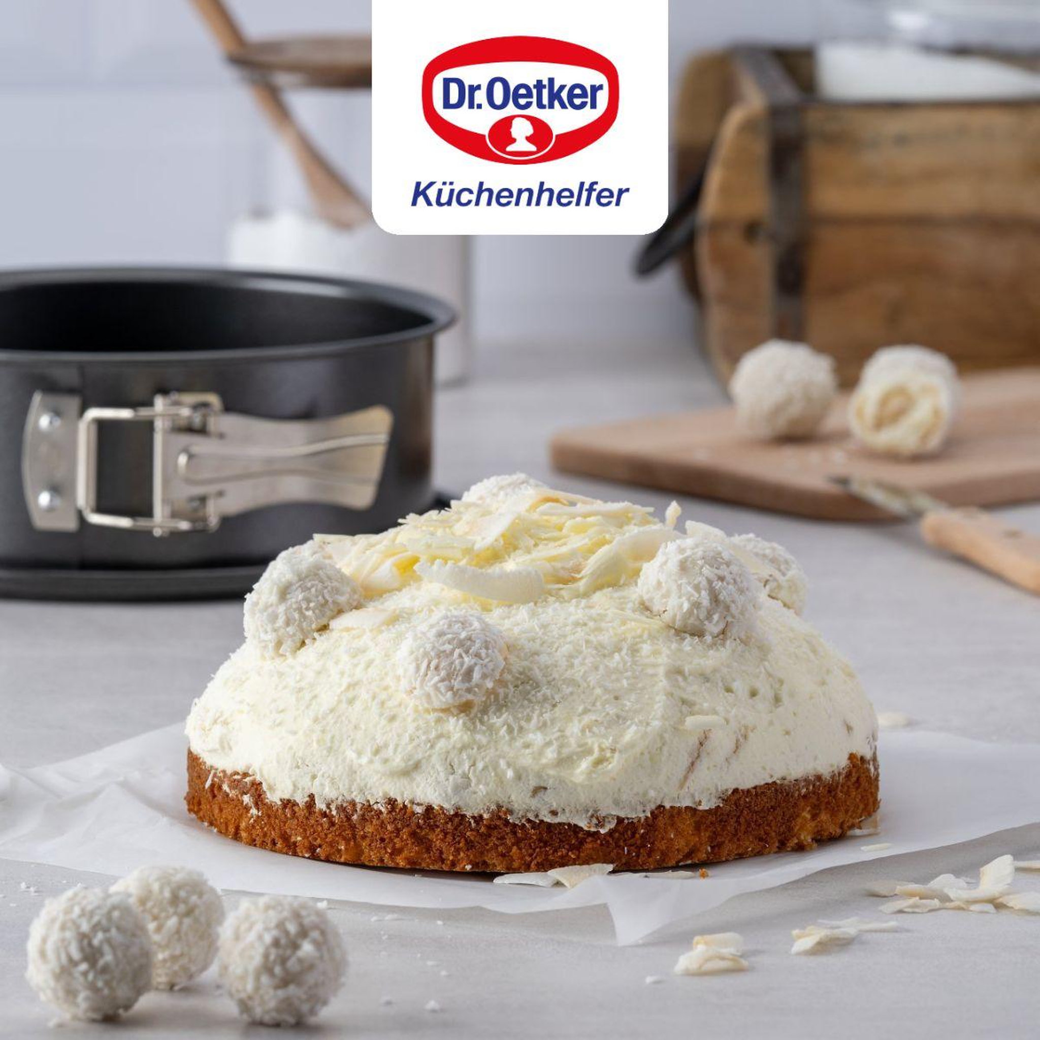 Voir la diapositive 6 : DR.OETKER Lot de 2 moules à gâteaux 18/18 cm en acier dr oetker tradition