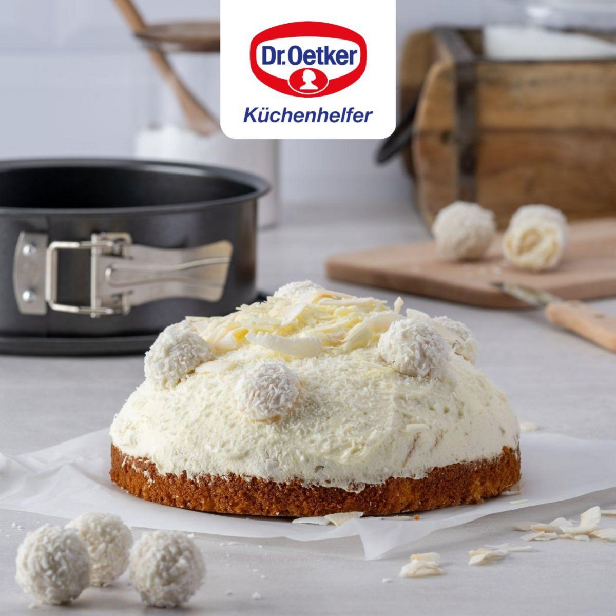 DR.OETKER Ensemble de 2 Moules à manqué à charnière 18 cm Dr.Oetker Tradition