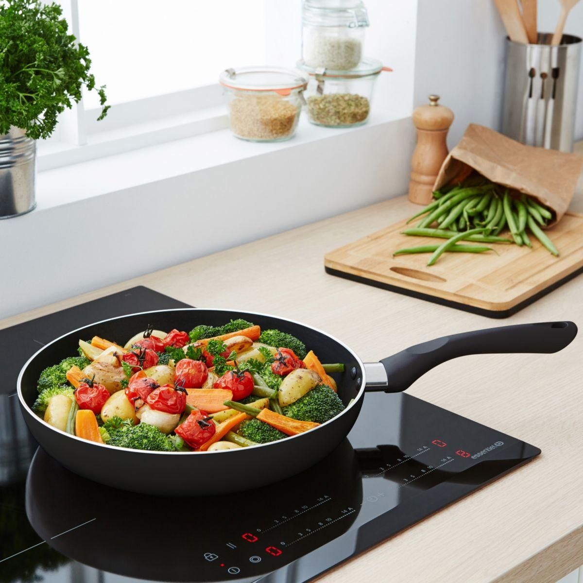 ESSENTIEL B Poêle AL DENTE diam 24cm Grise tous feux