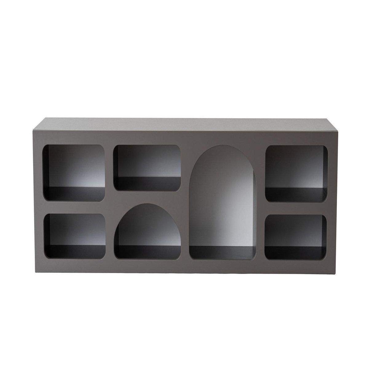Habitat et Jardin Buffet en bois  Ferlis  - 160 x 40 x 51 cm - Gris anthracite