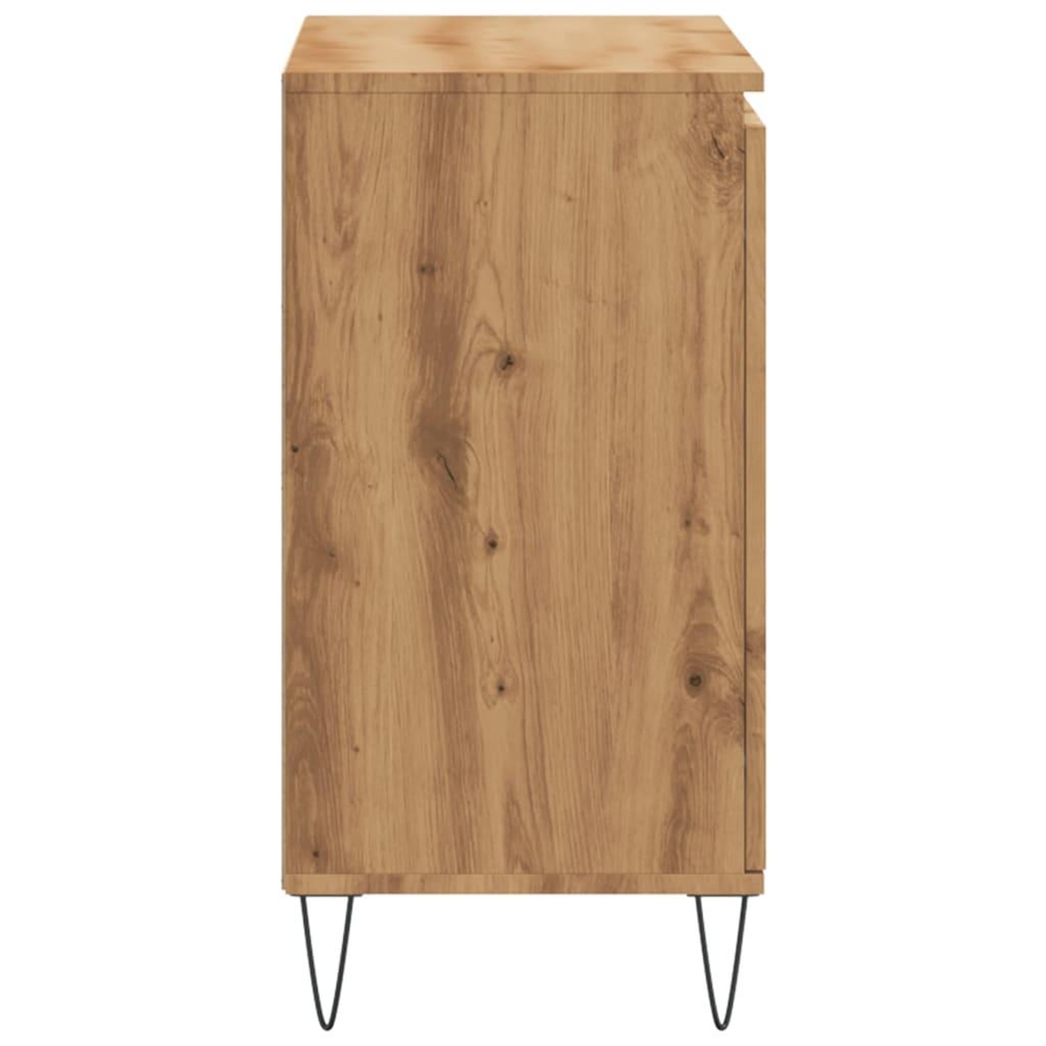 Voir la diapositive 5 : VIDAXL Buffet chene artisanal 104x35x70 cm bois d'ingenierie