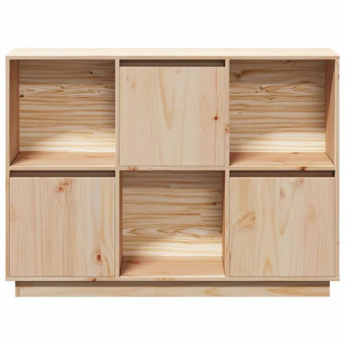 VIDAXL Buffet 110,5x35x80 cm Bois massif de pin