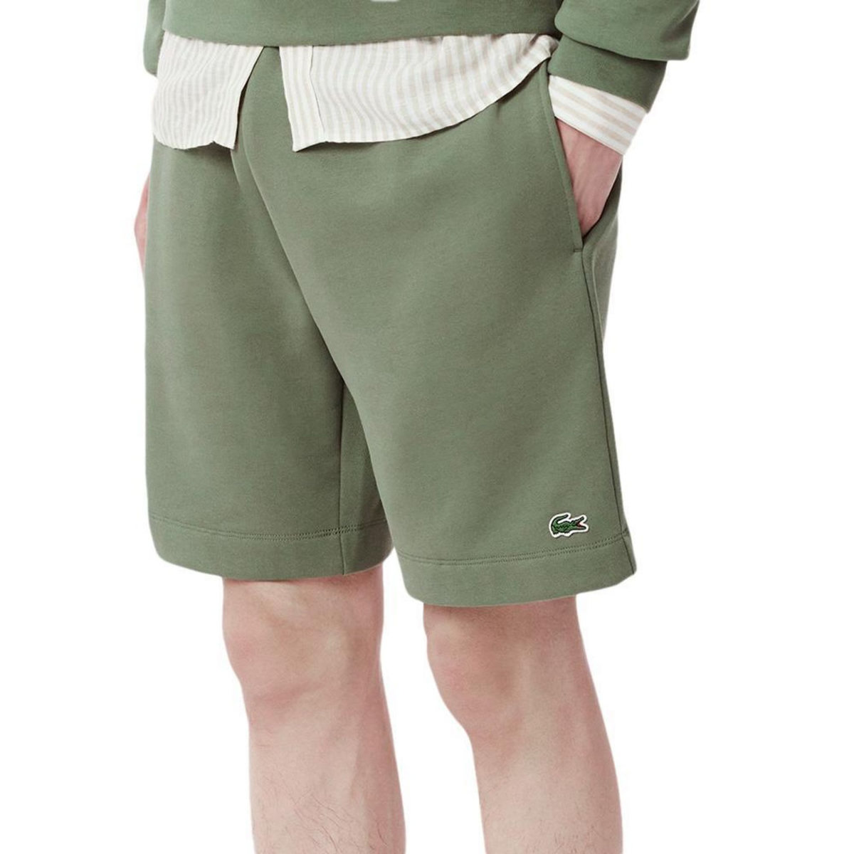 Lacoste Short  Homme  acoste Short Regular Fit En Molleton