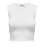 Voir la diapositive 1 : Only Débardeur Blanc Femme Only Milly