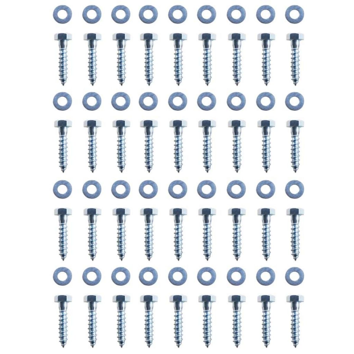 VIDAXL Piquet de sol en forme de L 12 pcs Acier galvanise 5 x 5 x 50cm