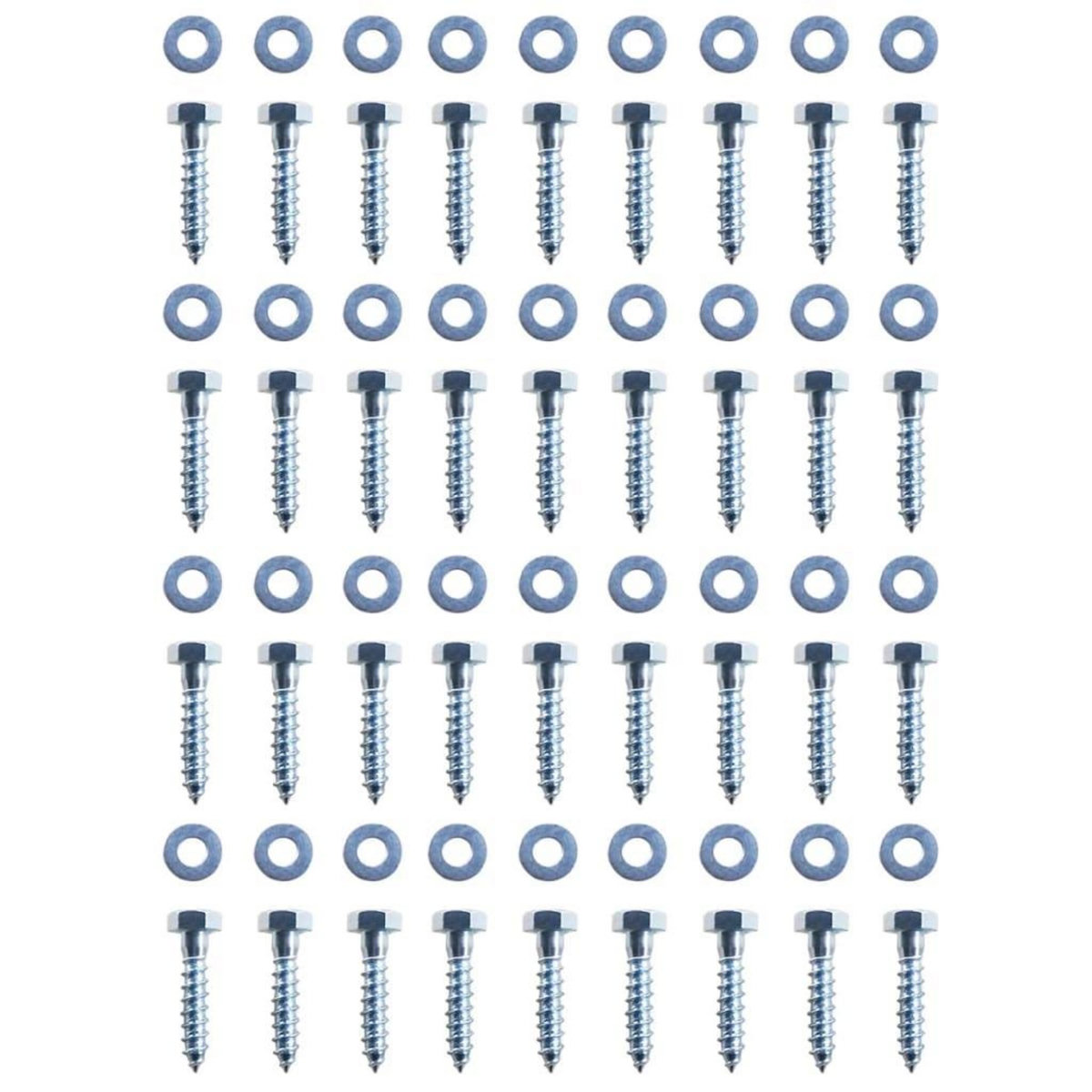 VIDAXL Piquet de sol en forme de L 12 pcs Acier galvanise 5 x 5 x 50cm