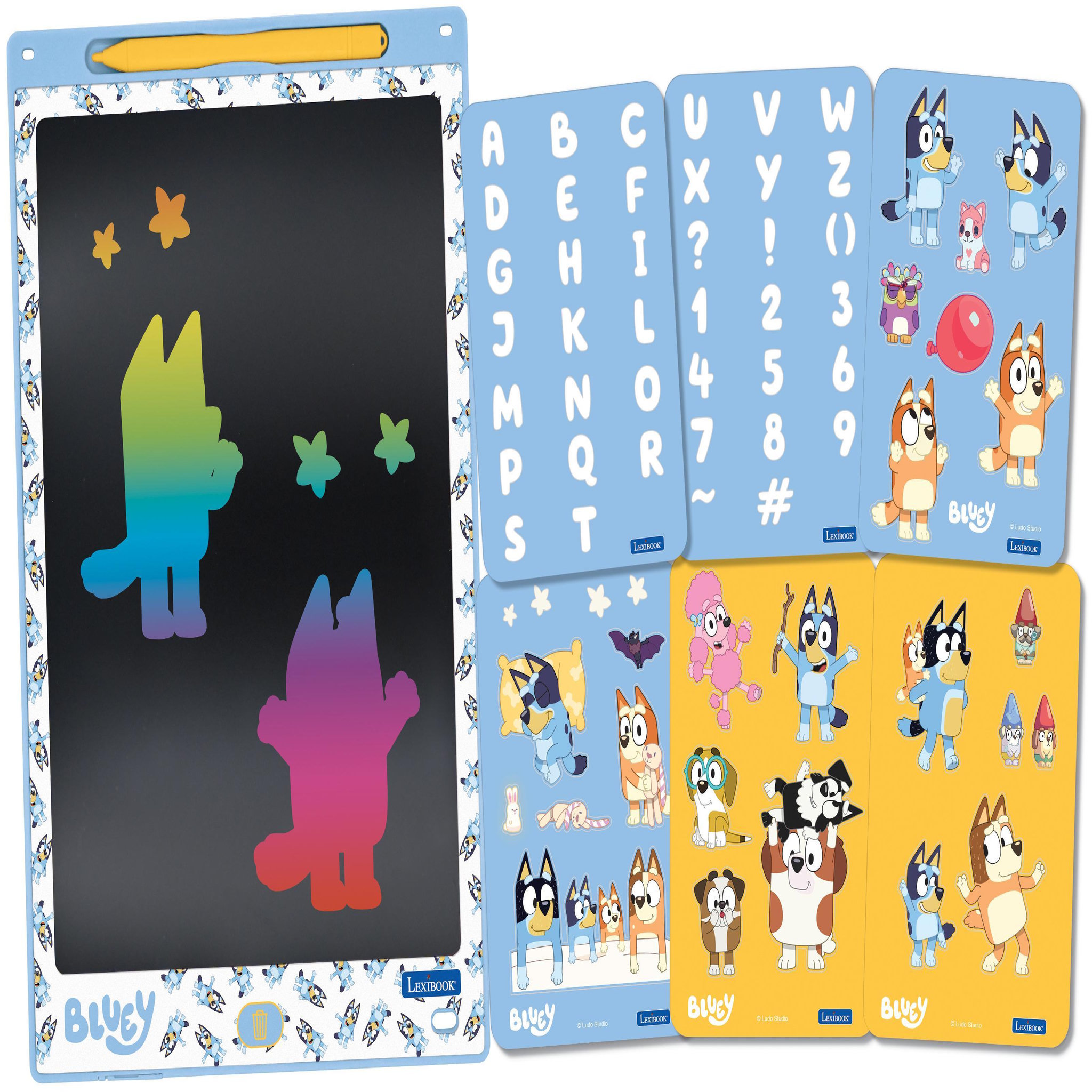 Lexibook Tablette à Dessins électronique multicolore Bluey