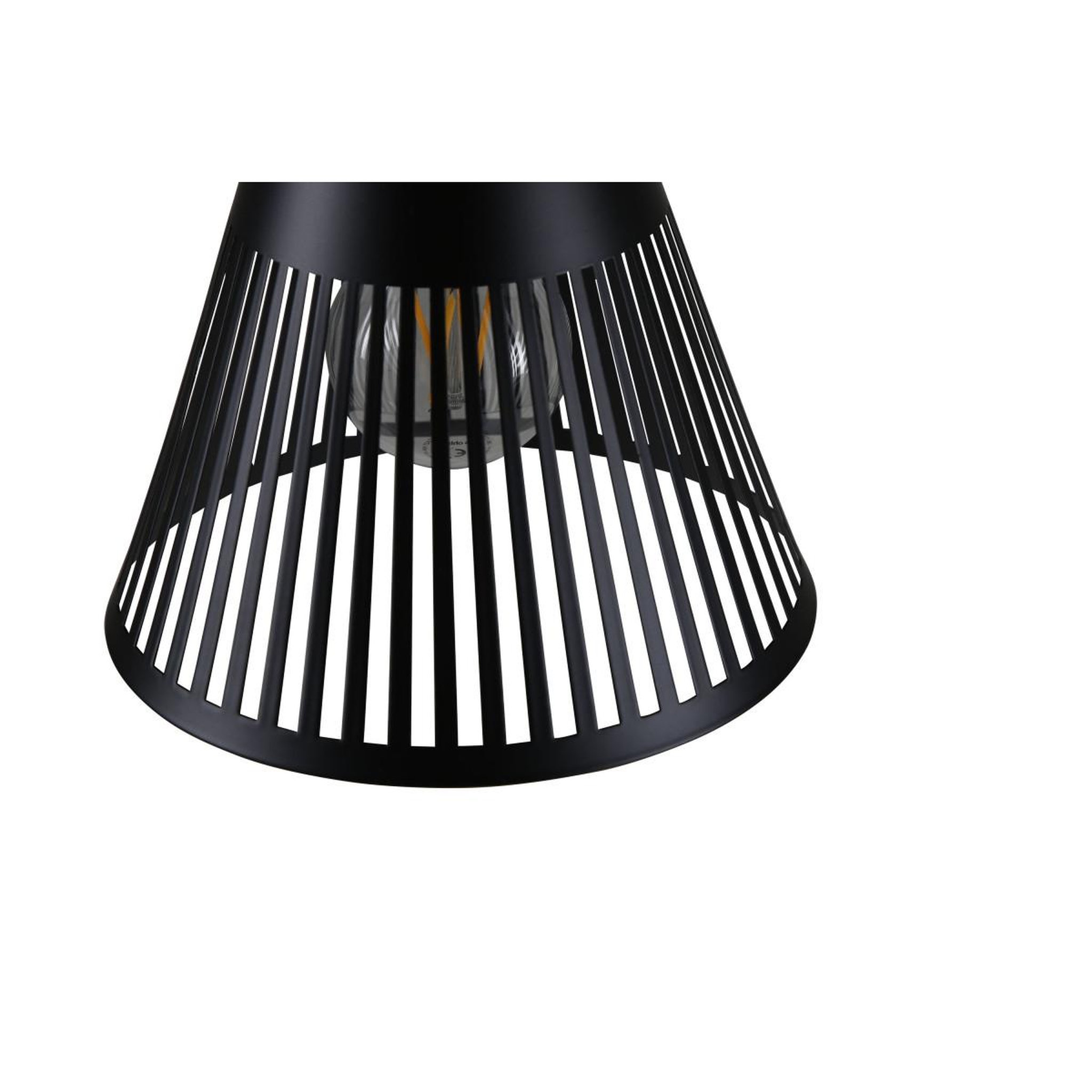 Voir la diapositive 5 : Paris Prix Lampe suspension déco  gruid  25cm noir